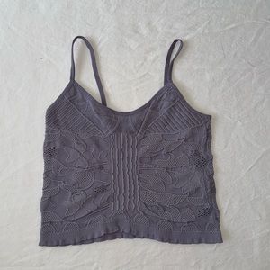 Urban Outfitter Lilac Cropped Tank Size S